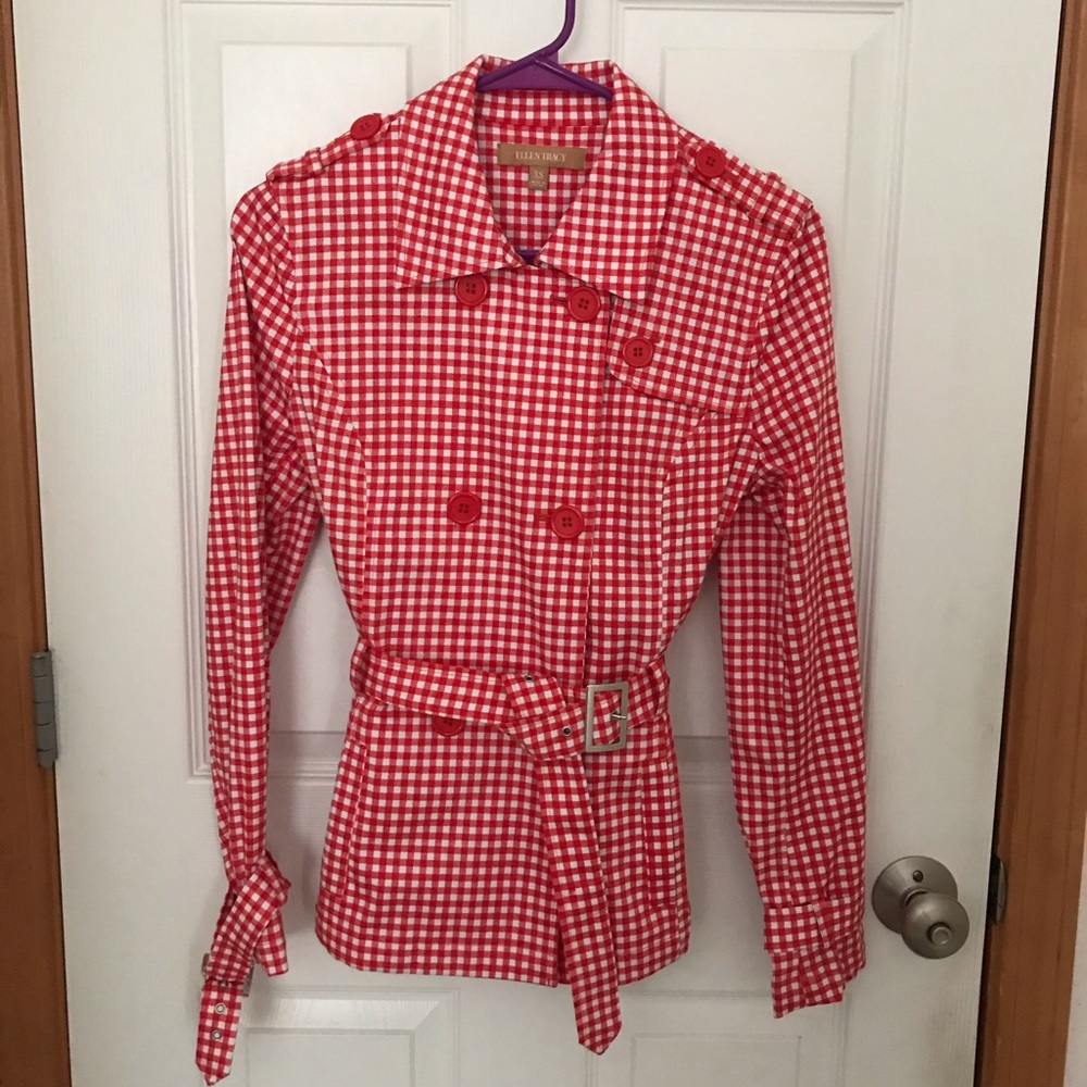 NWOT Ellen Tracy Peacoat style jacket